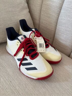 New Adidas Volleyball USA women’s sneakers crazyflight bounce olympics Size 8.5